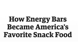 Snackification of the American Diet